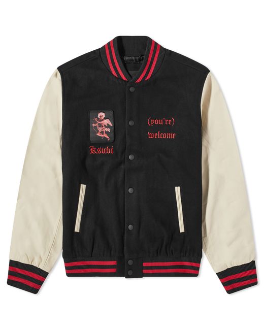 Ksubi Icons Letterman Varsity Jacket in END. Clothing