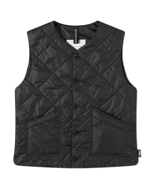 Mackintosh New Hig Quilted Vest in END. Clothing