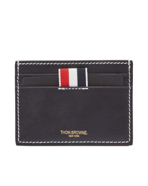 Thom Browne Contrast Stitch Card Holder in END. Clothing