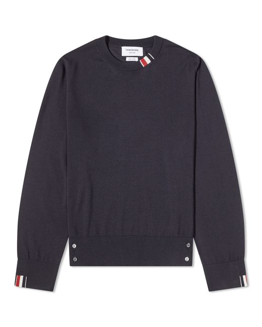 Thom Browne Intarsia Stripe Crew Knit in Small END. Clothing