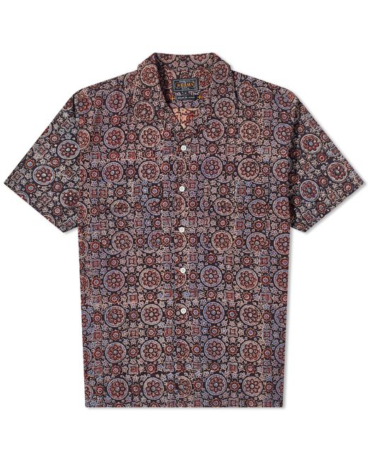 Beams Plus Ajrak Print Vacation Shirt in Large END. Clothing