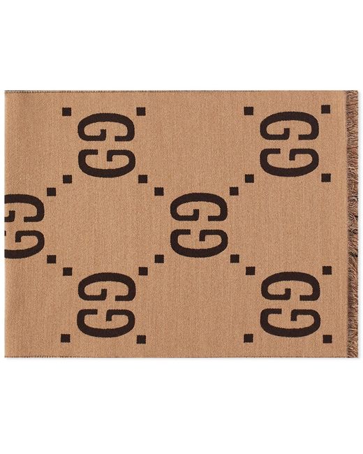 Gucci GG Jaquard Scarf in END. Clothing