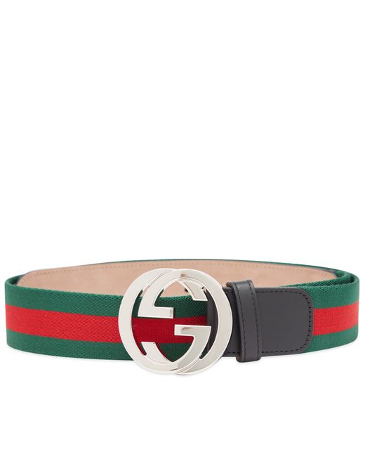 Gucci GG Interlock Webbing Belt in END. Clothing