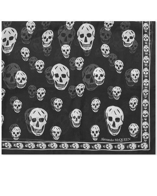 Alexander McQueen Skull Scarf in END. Clothing
