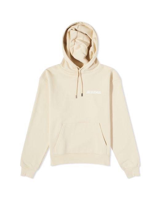 Jacquemus Classic Logo Popover Hoody in Large END. Clothing