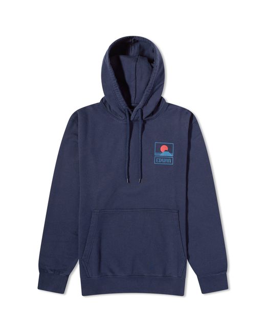 Edwin Sunset On Mt Fuji Hoodie in END. Clothing