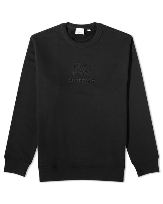 Burberry Tyrall Embroidered Logo Crew Sweat in END. Clothing