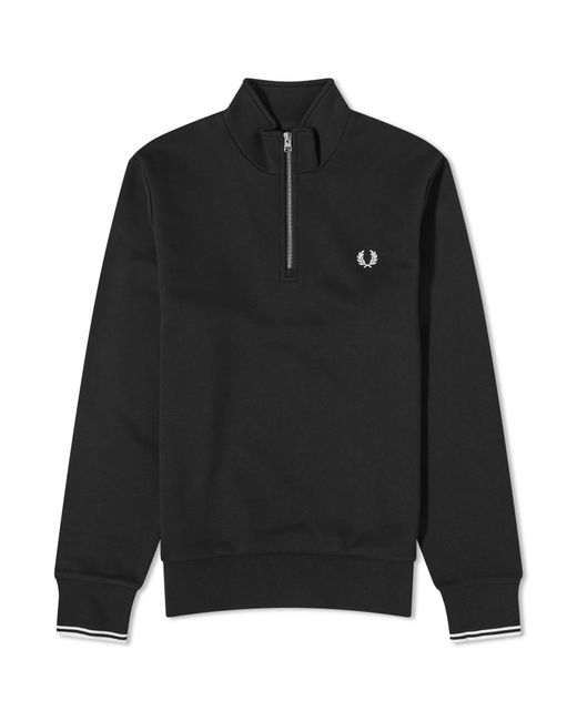 Fred Perry Half Zip Sweat in Medium END. Clothing