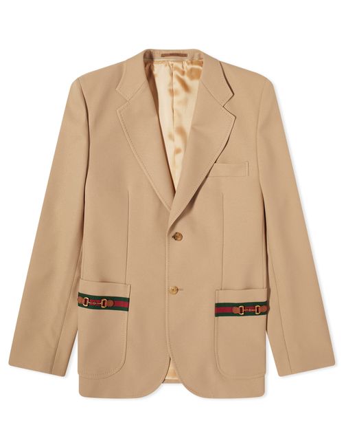 Gucci Tape Logo Blazer in END. Clothing