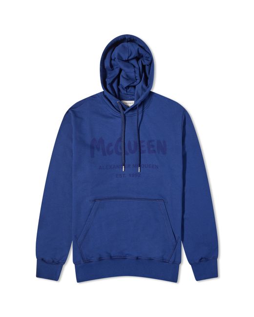 Alexander McQueen Graffiti Logo Hoody in END. Clothing