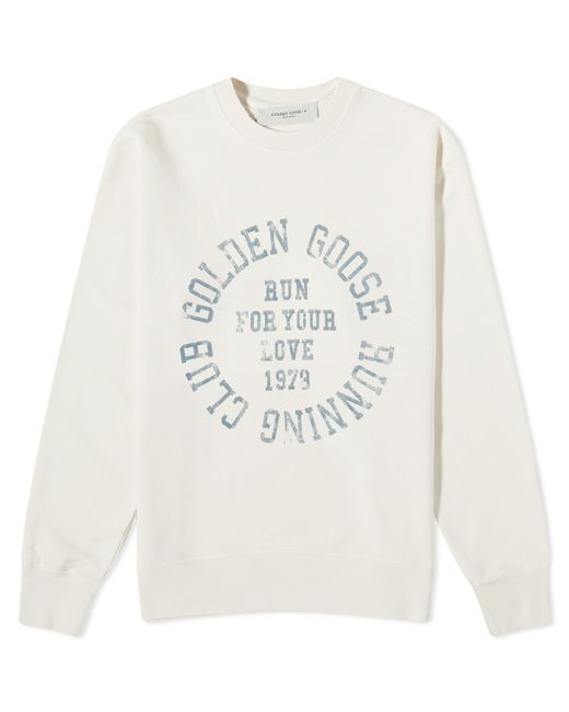 Golden Goose Running Club Crew Sweat in Large END. Clothing