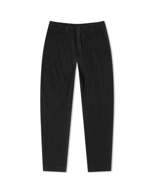 Homme Pliss Issey Miyake Pleated Tapered Leg Pant in Small END. Clothing