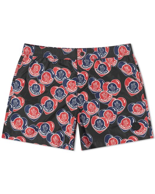 Moncler Heart Swim Shorts in Large END. Clothing