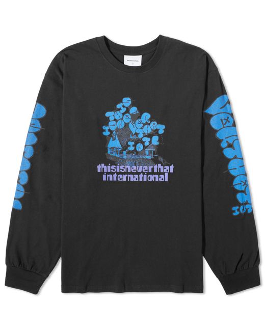 thisisneverthat House Long Sleeve T-Shirt in END. Clothing