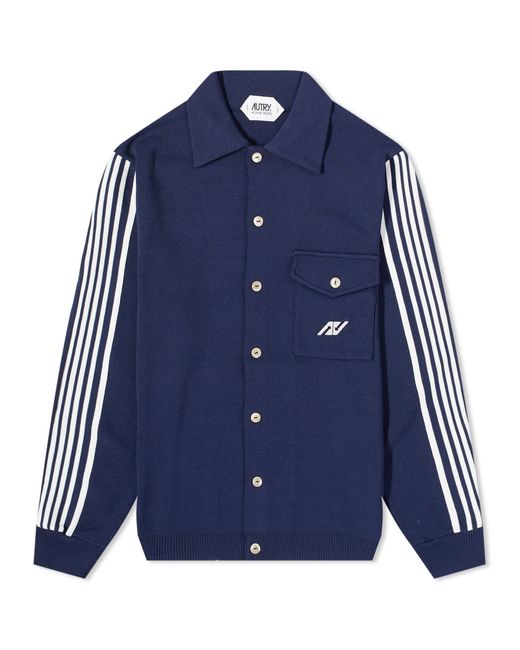 Autry Knitted Sporty Track Jacket in END. Clothing
