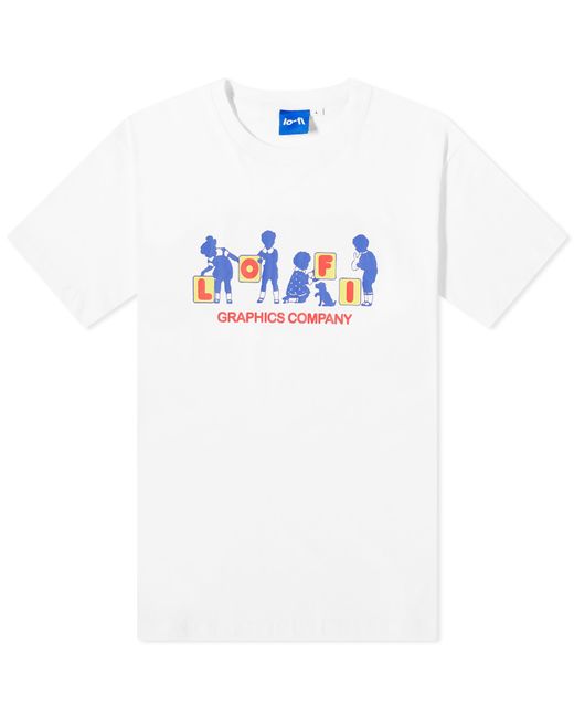 Lo-Fi Blocks T-Shirt in Large END. Clothing