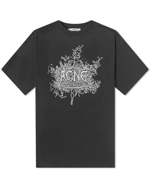 Acne Studios Extorr Devil Logo T-Shirt in END. Clothing