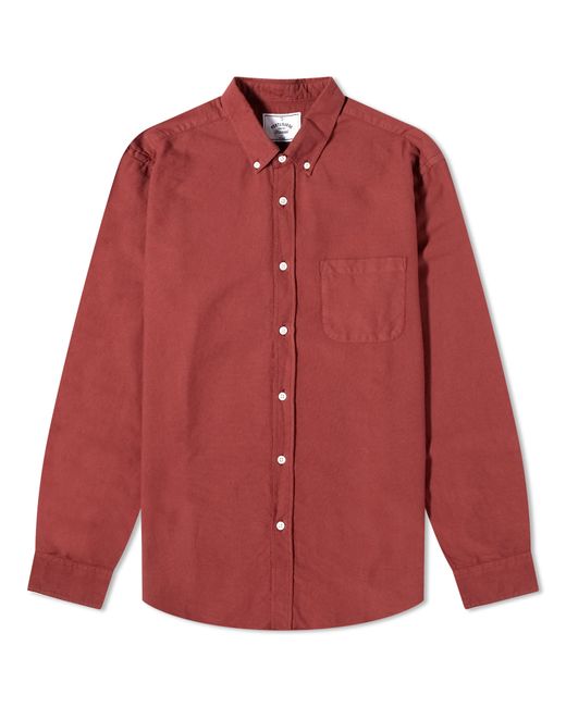 Portuguese Flannel Belavista Button Down Oxford Shirt in Medium END. Clothing