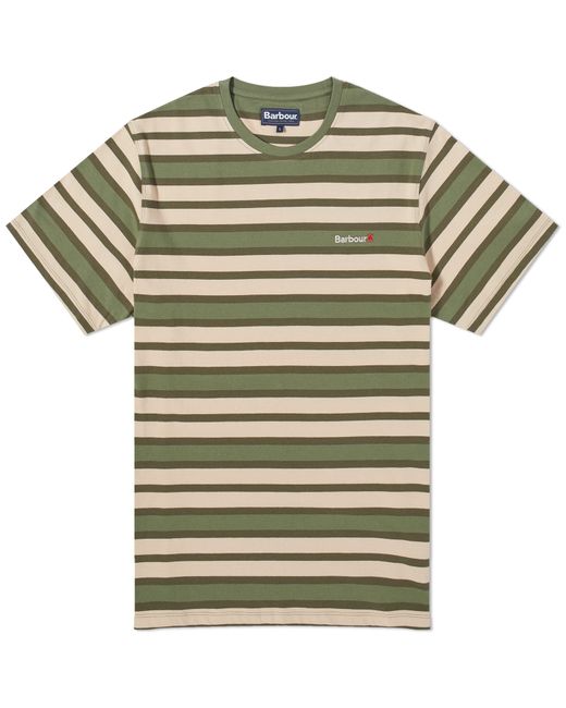 Barbour Crundale Stripe T-Shirt in END. Clothing