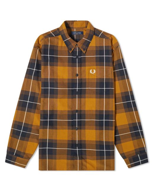 Fred Perry Mens Tartan Shirt in END. Clothing