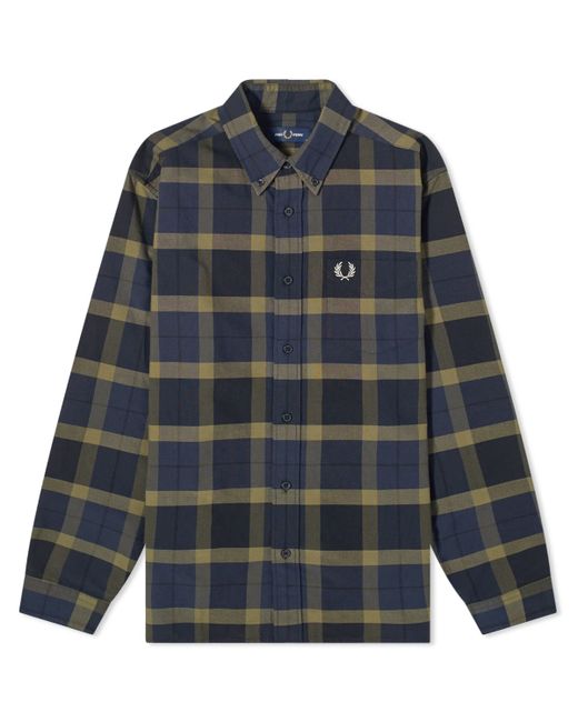 Fred Perry Mens Tartan Shirt in END. Clothing