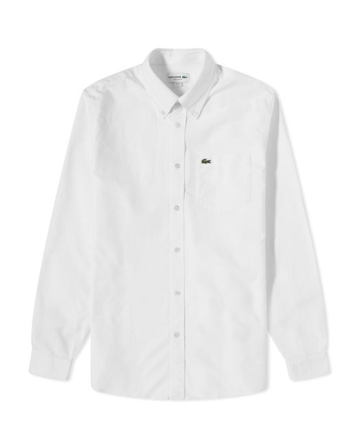 Lacoste Button Down Oxford Shirt in Small END. Clothing