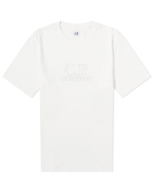 CP Company Embossed Logo T-Shirt in END. Clothing