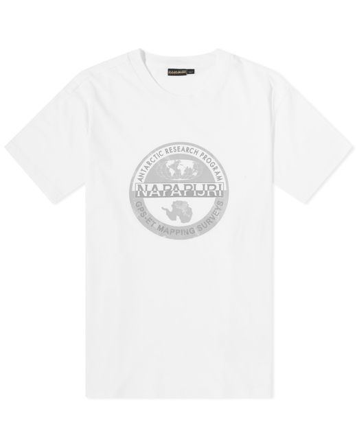Napapijri Bollo Graphic T-Shirt in Large END. Clothing