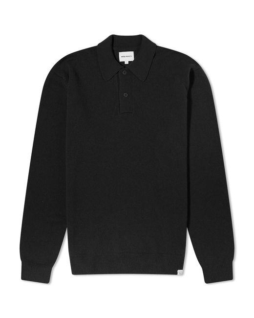 Norse Projects Marco Merino Lambswool Polo Shirt in END. Clothing