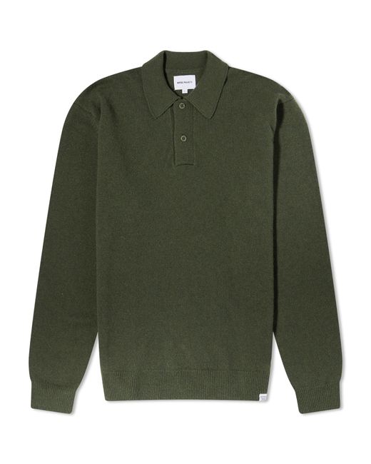 Norse Projects Marco Merino Lambswool Polo Shirt in END. Clothing
