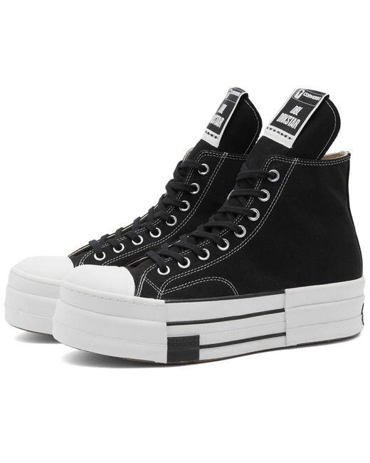 Converse x Rick Owens DBL DRKSTAR Hi-Top Sneakers in END. Clothing