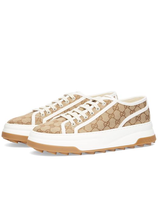 Gucci Tennis Treck Low Jacquard Sneakers in END. Clothing