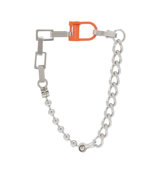 Heron Preston Multichain Square Necklace in END. Clothing