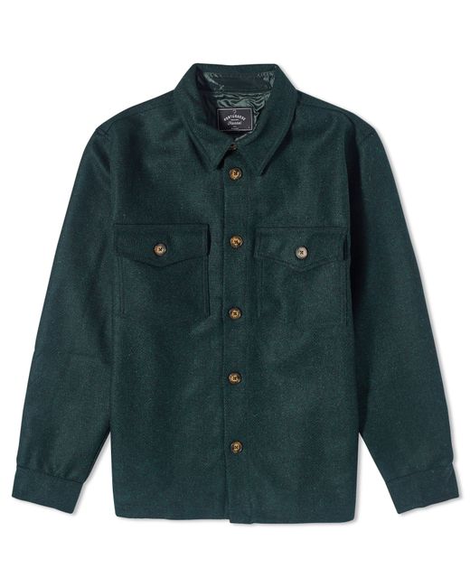 Portuguese Flannel Wool Field Overshirt in END. Clothing