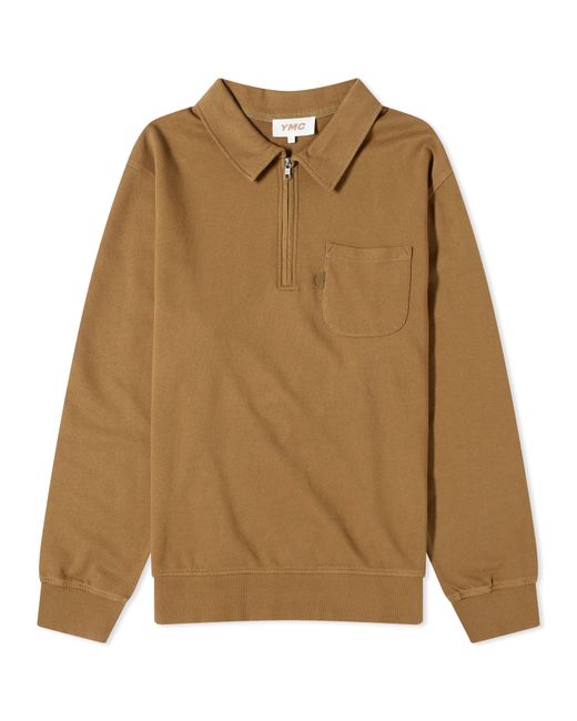 Ymc Sugden Quarter Zip Sweatshirt in Large END. Clothing