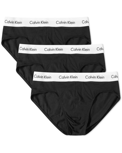 Calvin Klein CK Underwear Hip Brief 3 Pack in Small END. Clothing