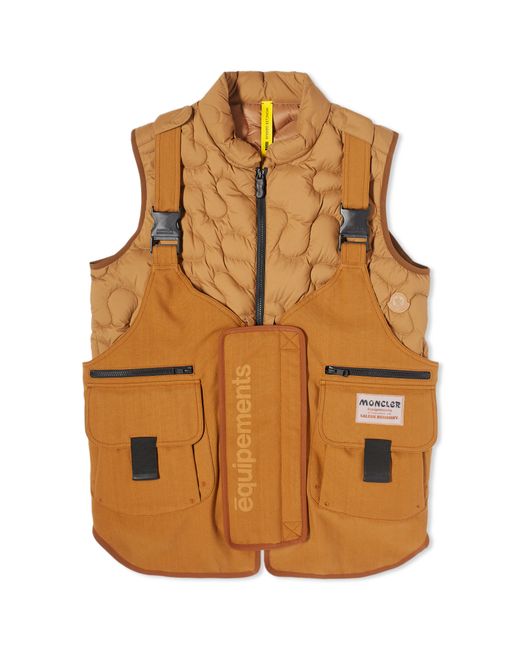 Moncler Genius x Salehe Bembury Sierpinski Vest in X-Small END. Clothing