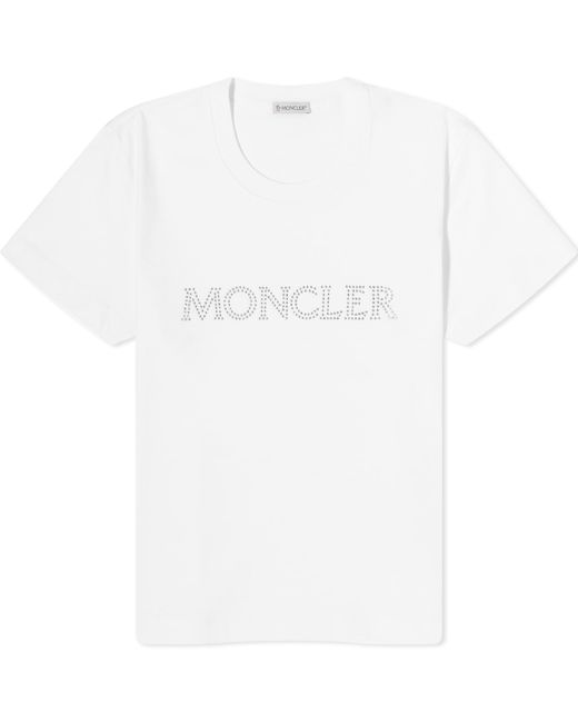 Moncler Crystal Logo T-Shirt in Large END. Clothing