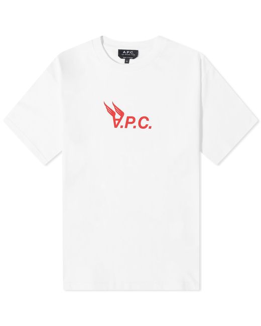 A.P.C. . Hermance Logo T-Shirt in END. Clothing