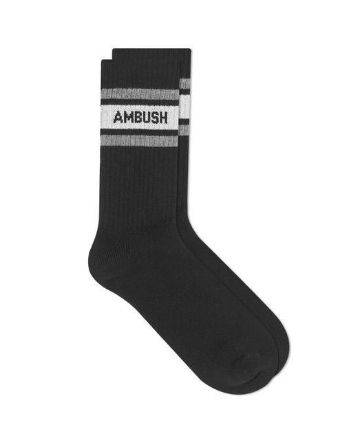 Ambush Sport Logo Socks in Medium END. Clothing
