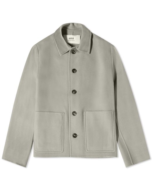 AMI Alexandre Mattiussi Double Face Wool Jacket in END. Clothing