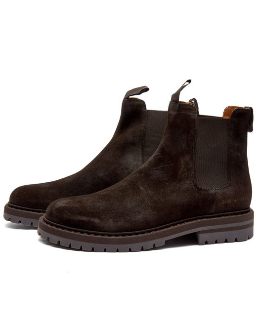 Common Projects Suede Chelsea Boot in END. Clothing