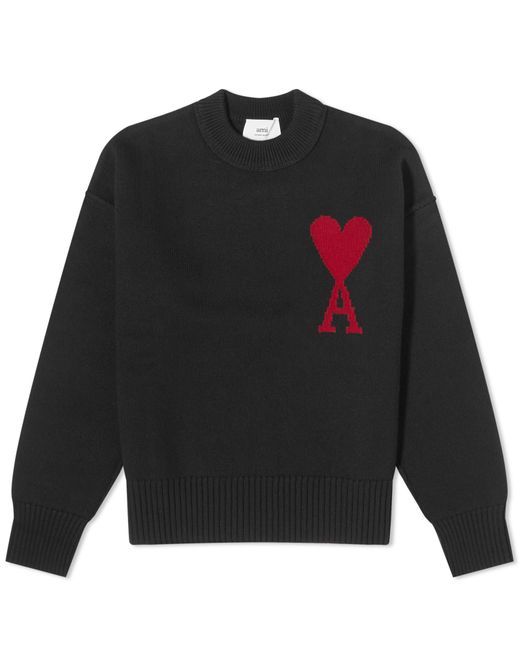 AMI Alexandre Mattiussi ADC Large Crew Knit Sweater in END. Clothing
