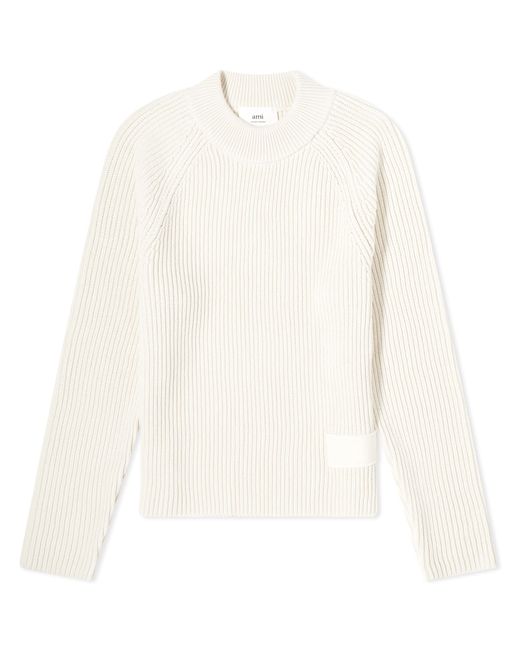 AMI Alexandre Mattiussi Label Knit Sweater in END. Clothing