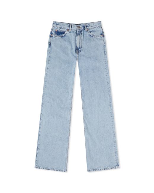 Wardrobe.Nyc Low Rise Wide Leg Jeans in Small END. Clothing