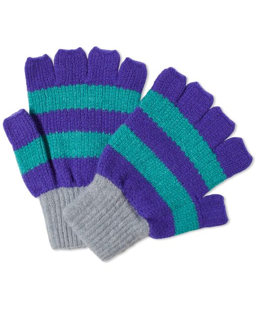 Howlin by Morrison Howlin Striped No Fingers Gloves in END. Clothing