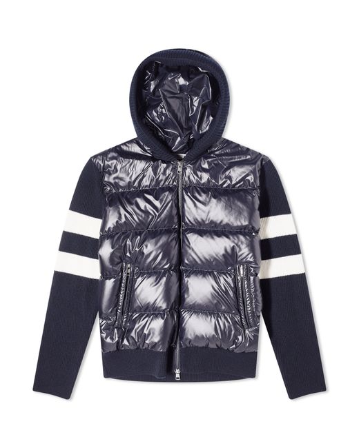 Moncler Stripe Down Knit Jacket in END. Clothing
