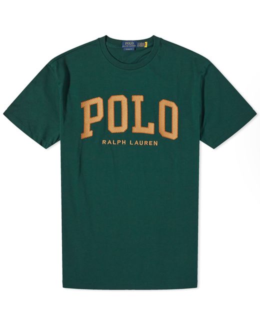 Polo Ralph Lauren Polo College Logo T-Shirt in END. Clothing
