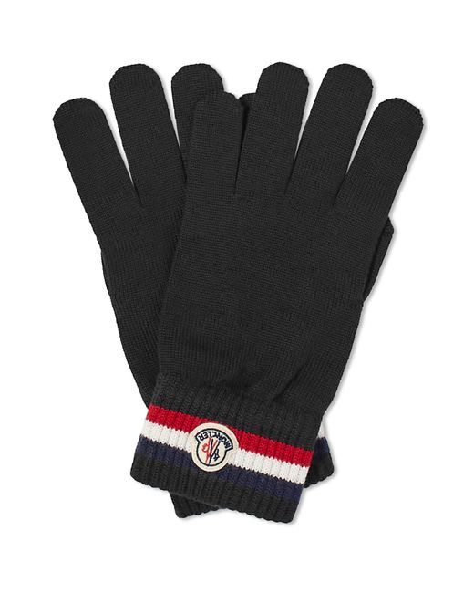 Moncler Tricolour Logo Gloves in END. Clothing