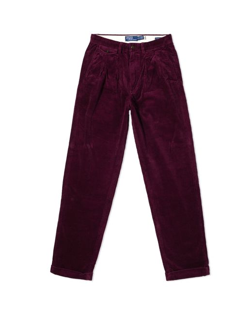 Polo Ralph Lauren Pleated Corduroy Pant in Large END. Clothing